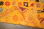 Yellow Vintage Moroccan Rug  No. j4348