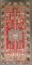 Antique Red Samarkand rug No. j4368