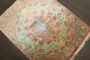 Silk Persian Qum Mini Rug No. j4389