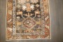 Brown Small Antique Heriz Rug No. j4410