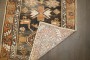 Brown Small Antique Heriz Rug No. j4410