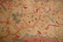 Large Green Pink Antique Turkish Oushak  No. J4413