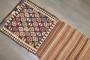 Tribal 19th Century Caucasian Kilim Textile Rug No. j4418
