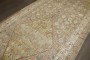 Camel Soft Green Corridor Size Persian Serab Rug No. j4451