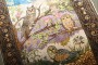 Signed Turkish Silk Herekeh Owl Rug No. j4457