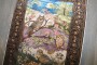 Signed Turkish Silk Herekeh Owl Rug No. j4457