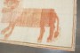 Lion Vintage Persian Gabbeh Rug No. j4470