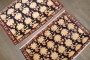 Pair of 20th Century Jozan Sarouk Mats No. j4476