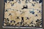 Beige Blue Pictorial Chinese Rug No. j4478