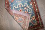 Blue Mini Sarouk Ferehan Antique Rug No. j4482