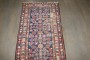 Navy Worn Persian Runner No. j4485