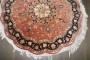 Vintage Formal Persian Round Rug No. j4503