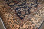 Oversize Manchester Wool Navy Persian Sarouk Rug No. j4505