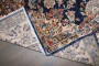 Oversize Manchester Wool Navy Persian Sarouk Rug No. j4505