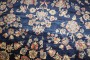Oversize Manchester Wool Navy Persian Sarouk Rug No. j4505