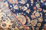 Oversize Manchester Wool Navy Persian Sarouk Rug No. j4505