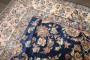 Oversize Manchester Wool Navy Persian Sarouk Rug No. j4505