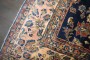 Oversize Manchester Wool Navy Persian Sarouk Rug No. j4505