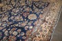 Oversize Manchester Wool Navy Persian Sarouk Rug No. j4505