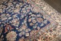 Oversize Manchester Wool Navy Persian Sarouk Rug No. j4505