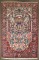 Ivory Antique Persian Bakhtiari Jewel Color Rug No. j4542