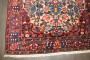 Ivory Antique Persian Bakhtiari Jewel Color Rug No. j4542