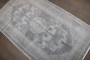 Chinese Misty Blue Gray Rug No. j4550