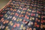 Square Resize Turkish Floral Rug No. j4552