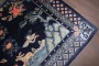 Mongolian Pictorial Animal Square Rug No. j4554