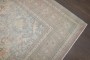 Antique Light Blue Apricot Green Tabriz Rug No. j4558