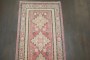 Soft  Pink Vintage East Turkestan Samarkand Long Runner No. j4562