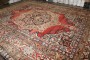 Dramatic Large Square Antique Bakhtiari Carpet No. j4566