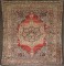 Dramatic Large Square Antique Bakhtiari Carpet No. j4566