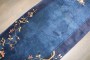 Navy Chinese Art Deco Long Runner No. j4569