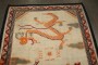 Vintage Dragon Tibetan Rug No. j4586