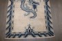 Antique Dragon Mongolian Rug No. j4587