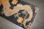 Dragon Vintage Tibetan Rug No. j4588
