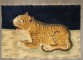 Rare Large Cheetah Antique Tibetan Rug No. j4643