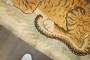 Rare Large Cheetah Antique Tibetan Rug No. j4643