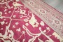 Large Red Square Oushak Rug No. j4654