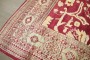 Large Red Square Oushak Rug No. j4654