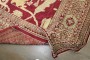 Large Red Square Oushak Rug No. j4654