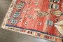 Abstract Persian Antique Gabbeh Rug No. j4665