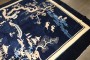 Vintage Peking Chinese Square Rug No. j4699
