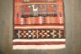 Vintage Moroccan Folk Art Kilim No. j4719