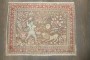 Hunting Scene Kashan Vintage Rug No. j4721