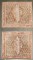Pair of Square Small Persian Kurd RUgs No. j4741
