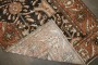 Antique Brown Bakhtiari Corridor Runner No. j4756