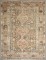 Brown Square Persian Shiraz Accent Rug No. j4774
