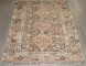 Brown Square Persian Shiraz Accent Rug No. j4774